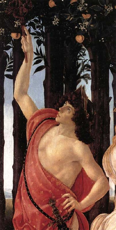 Sandro Botticelli Details of Primavera-Spring France oil painting art